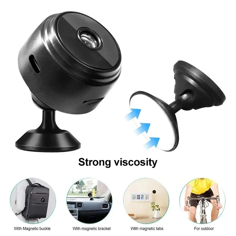 Protege Tu Hogar con la Cámara Mini A9 2MP WiFi: ¡La Guardián Invisible Contra Ladrones!