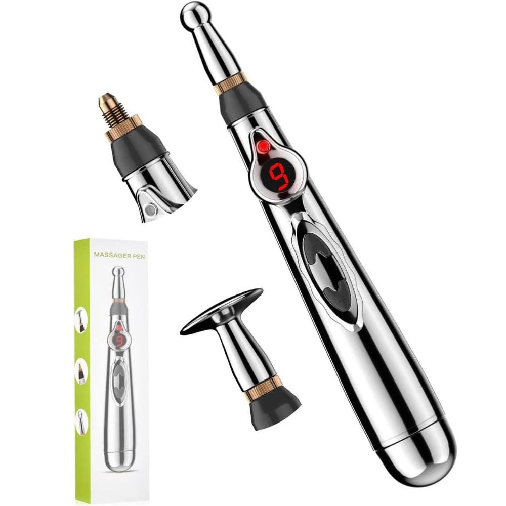 ¡Transforma Tu Vida con el Bolígrafo de Masaje Acupuntural Electrónico Multifunción!